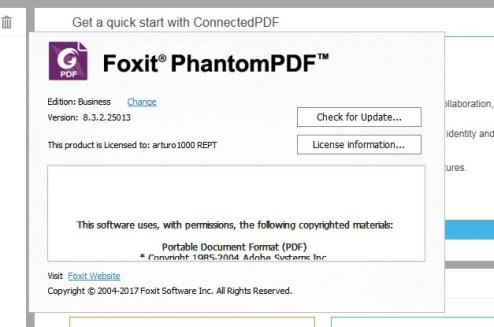 Foxit PhantomPDF 10.0.1 Crack Build 35811 Full Activation Key till 2041