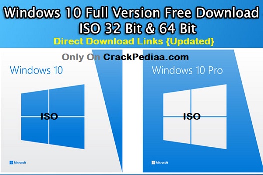 Windows 10 Iso 64 Bit Download With Crack Full Version Free [Latest]