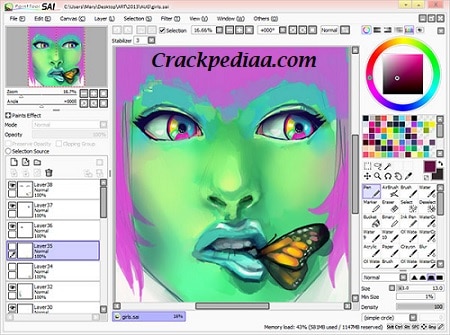 Paint Tool Sai Crack Download