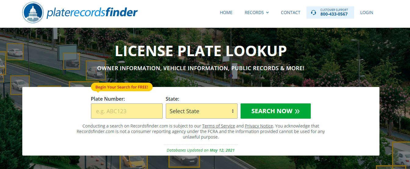 look up license plate number by owner name